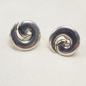 James Avery Retired Rounded Swirl French clips